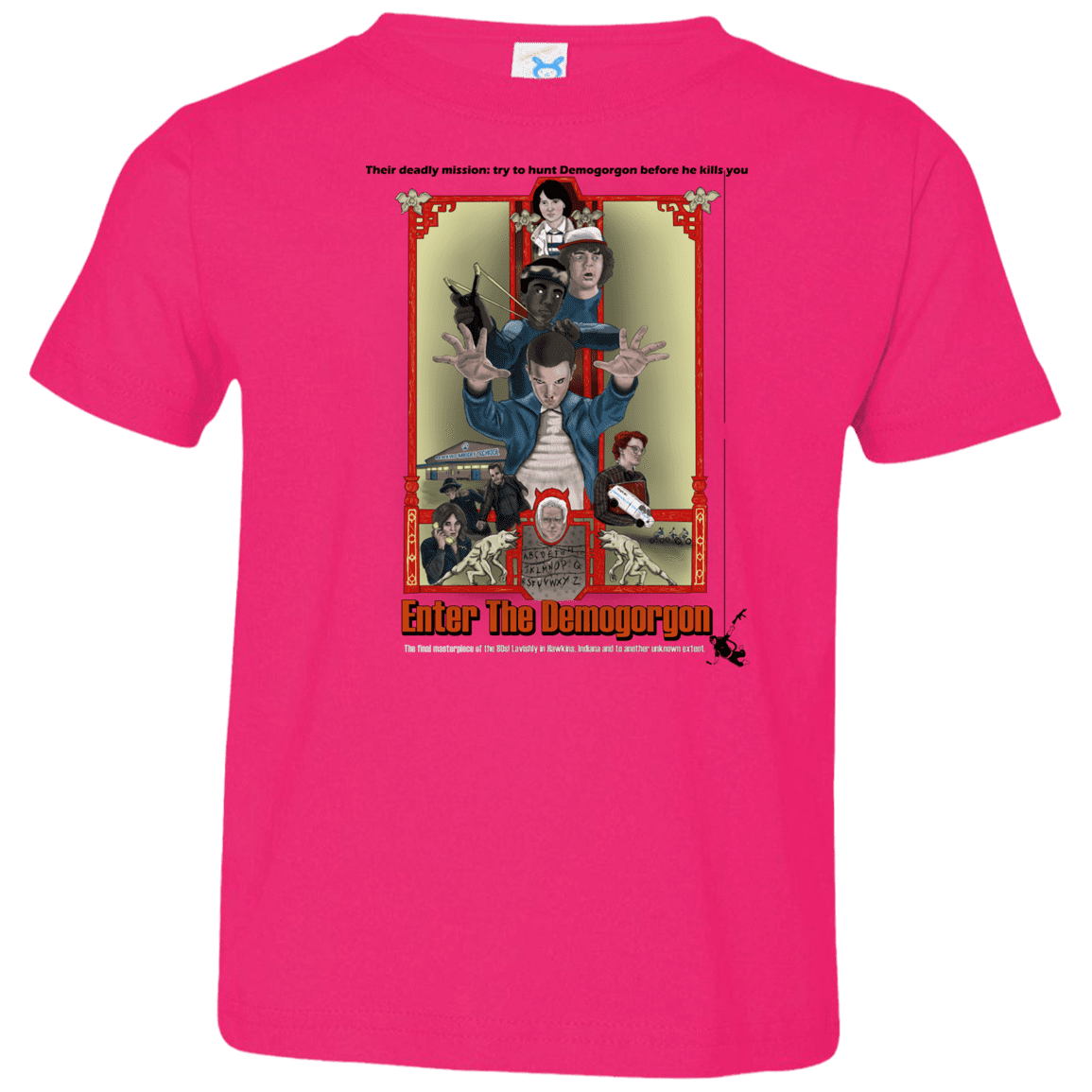 T-Shirts Hot Pink / 2T Enter the Dragon Toddler Premium T-Shirt