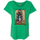 T-Shirts Envy / X-Small Enter the Dragon Triblend Dolman Sleeve