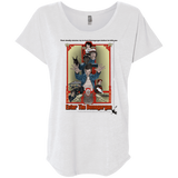 T-Shirts Heather White / X-Small Enter the Dragon Triblend Dolman Sleeve