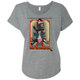 T-Shirts Premium Heather / X-Small Enter the Dragon Triblend Dolman Sleeve