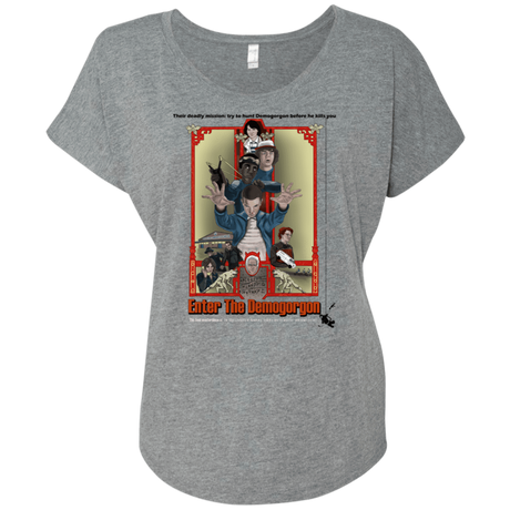 T-Shirts Premium Heather / X-Small Enter the Dragon Triblend Dolman Sleeve