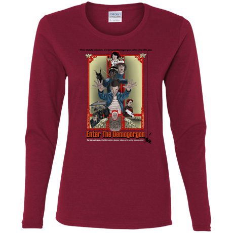 T-Shirts Cardinal / S Enter the Dragon Women's Long Sleeve T-Shirt