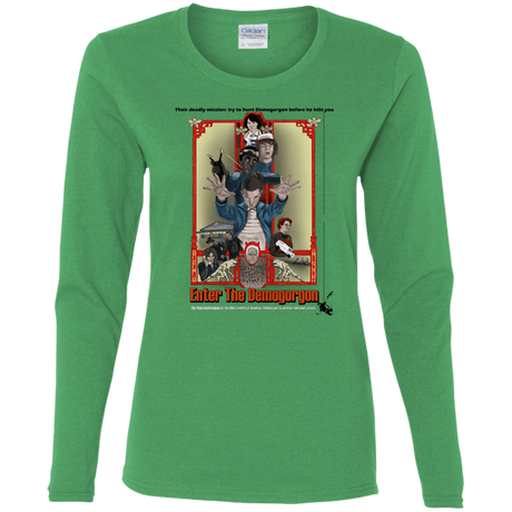 T-Shirts Irish Green / S Enter the Dragon Women's Long Sleeve T-Shirt