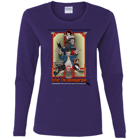 T-Shirts Purple / S Enter the Dragon Women's Long Sleeve T-Shirt