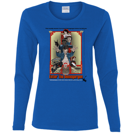 T-Shirts Royal / S Enter the Dragon Women's Long Sleeve T-Shirt