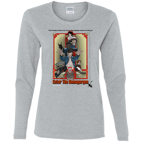 T-Shirts Sport Grey / S Enter the Dragon Women's Long Sleeve T-Shirt