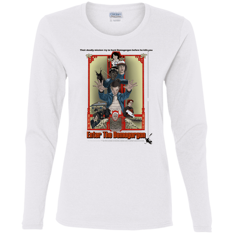 T-Shirts White / S Enter the Dragon Women's Long Sleeve T-Shirt