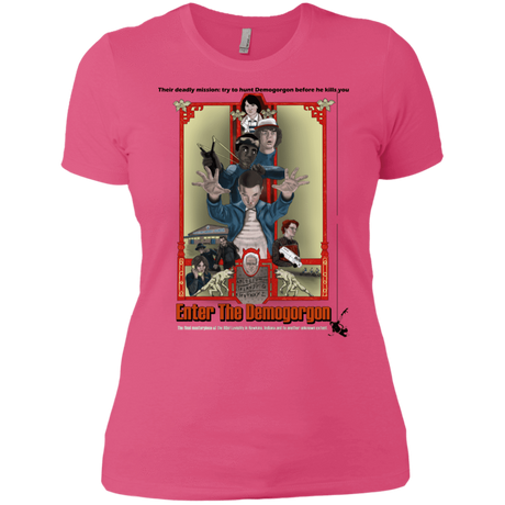 T-Shirts Hot Pink / X-Small Enter the Dragon Women's Premium T-Shirt