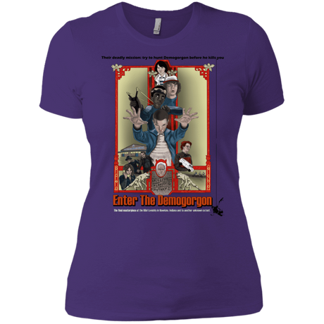 T-Shirts Purple Rush/ / X-Small Enter the Dragon Women's Premium T-Shirt