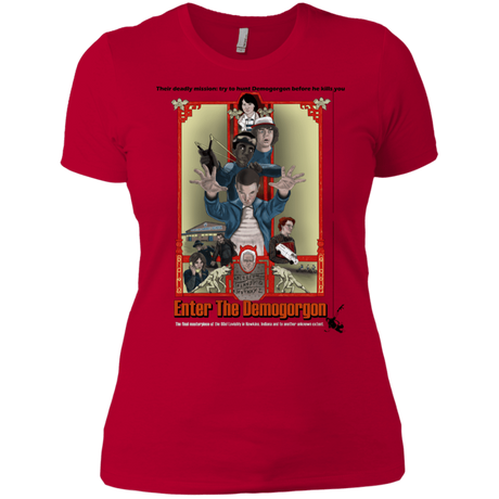 T-Shirts Red / X-Small Enter the Dragon Women's Premium T-Shirt