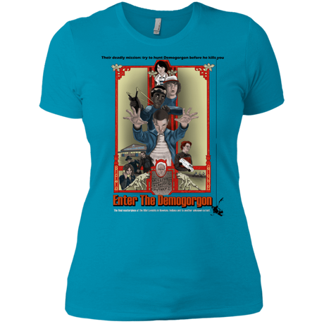 T-Shirts Turquoise / X-Small Enter the Dragon Women's Premium T-Shirt