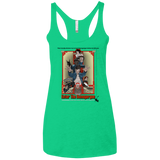 T-Shirts Envy / X-Small Enter the Dragon Women's Triblend Racerback Tank
