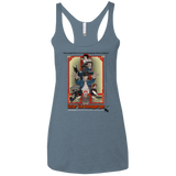T-Shirts Indigo / X-Small Enter the Dragon Women's Triblend Racerback Tank
