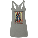T-Shirts Venetian Grey / X-Small Enter the Dragon Women's Triblend Racerback Tank