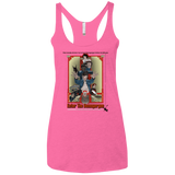 T-Shirts Vintage Pink / X-Small Enter the Dragon Women's Triblend Racerback Tank