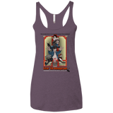 T-Shirts Vintage Purple / X-Small Enter the Dragon Women's Triblend Racerback Tank