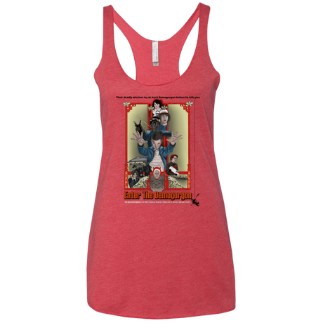 T-Shirts Vintage Red / X-Small Enter the Dragon Women's Triblend Racerback Tank