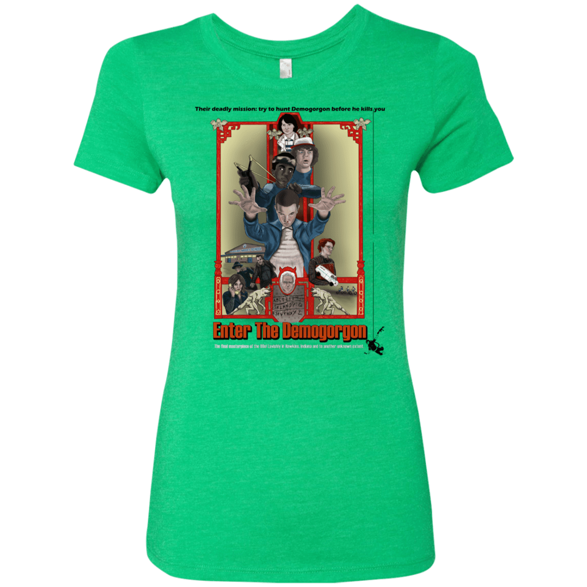 T-Shirts Envy / S Enter the Dragon Women's Triblend T-Shirt