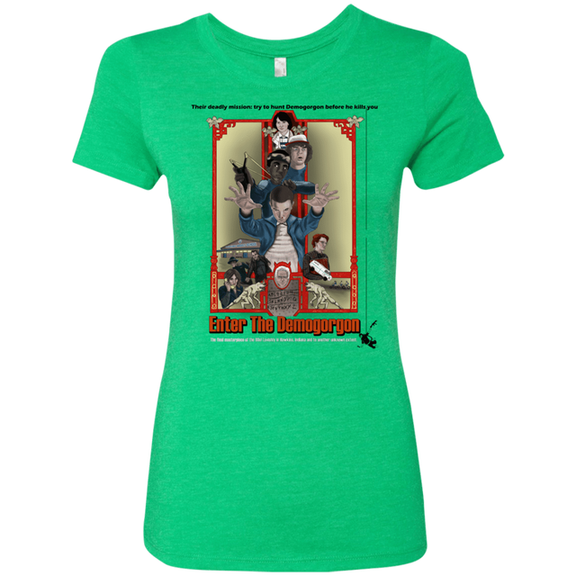 T-Shirts Envy / S Enter the Dragon Women's Triblend T-Shirt