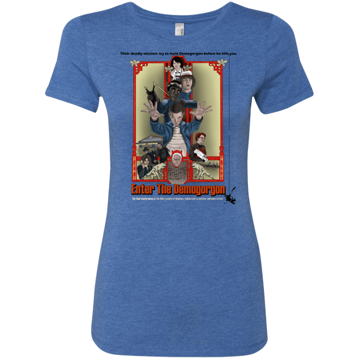 T-Shirts Vintage Royal / S Enter the Dragon Women's Triblend T-Shirt