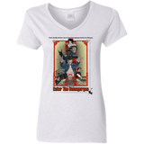 T-Shirts White / S Enter the Dragon Women's V-Neck T-Shirt