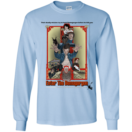 T-Shirts Light Blue / YS Enter the Dragon Youth Long Sleeve T-Shirt