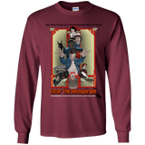 T-Shirts Maroon / YS Enter the Dragon Youth Long Sleeve T-Shirt