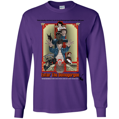 T-Shirts Purple / YS Enter the Dragon Youth Long Sleeve T-Shirt