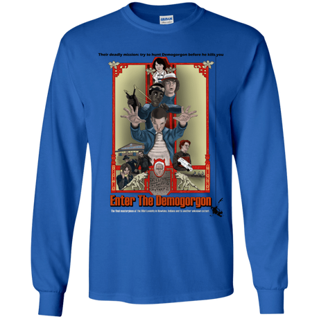 T-Shirts Royal / YS Enter the Dragon Youth Long Sleeve T-Shirt