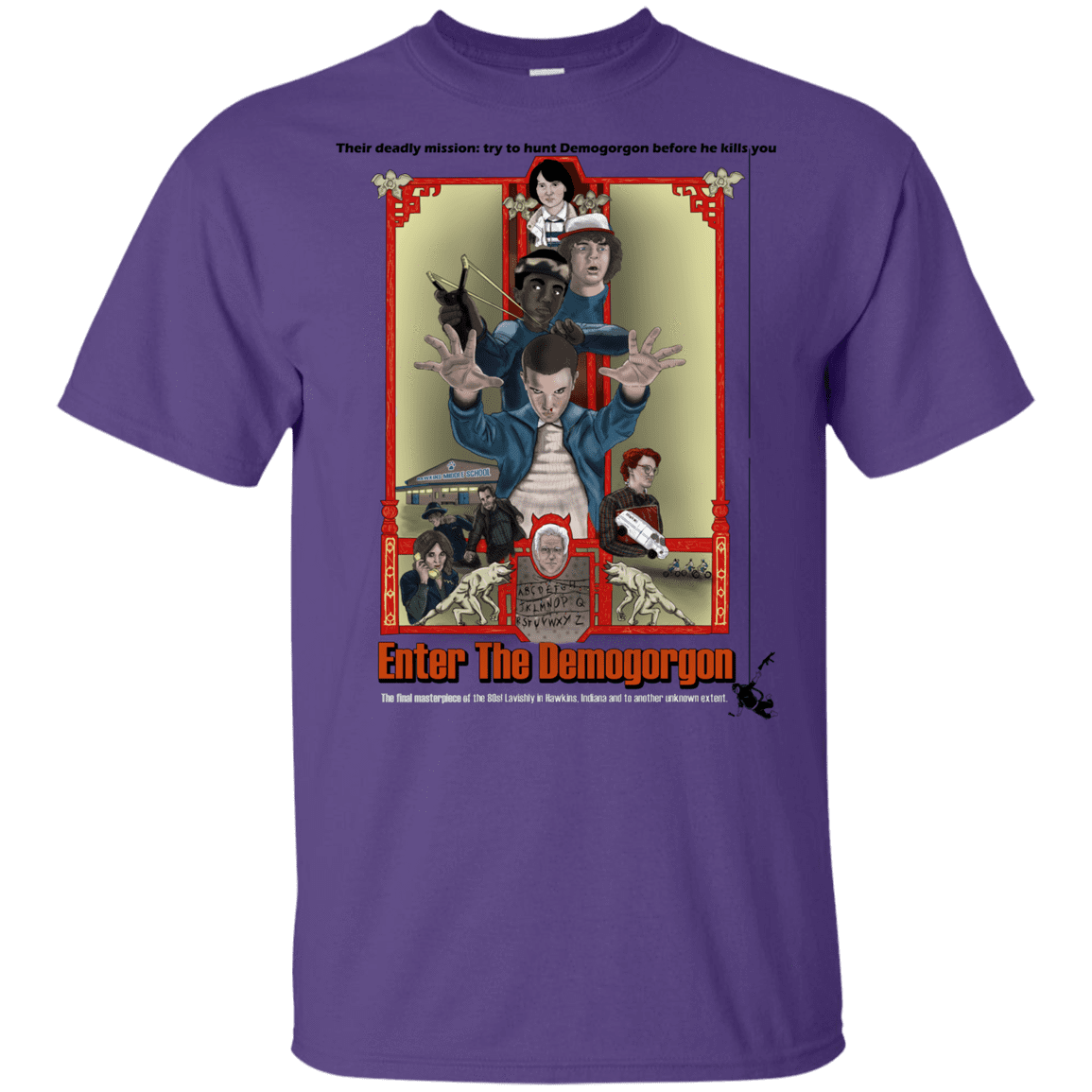 T-Shirts Purple / YXS Enter the Dragon Youth T-Shirt