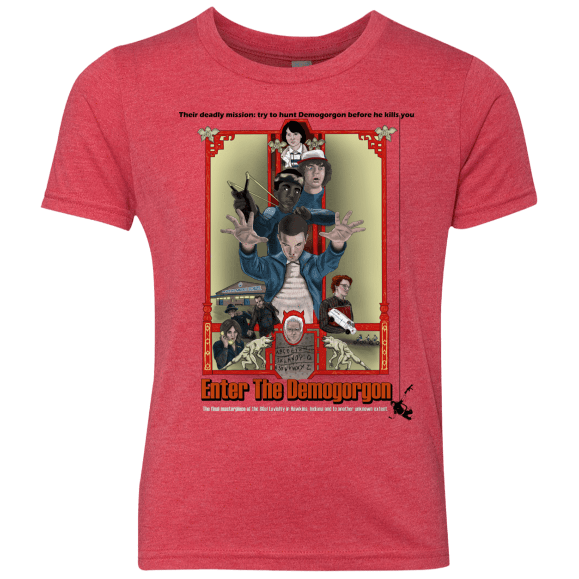 T-Shirts Vintage Red / YXS Enter the Dragon Youth Triblend T-Shirt