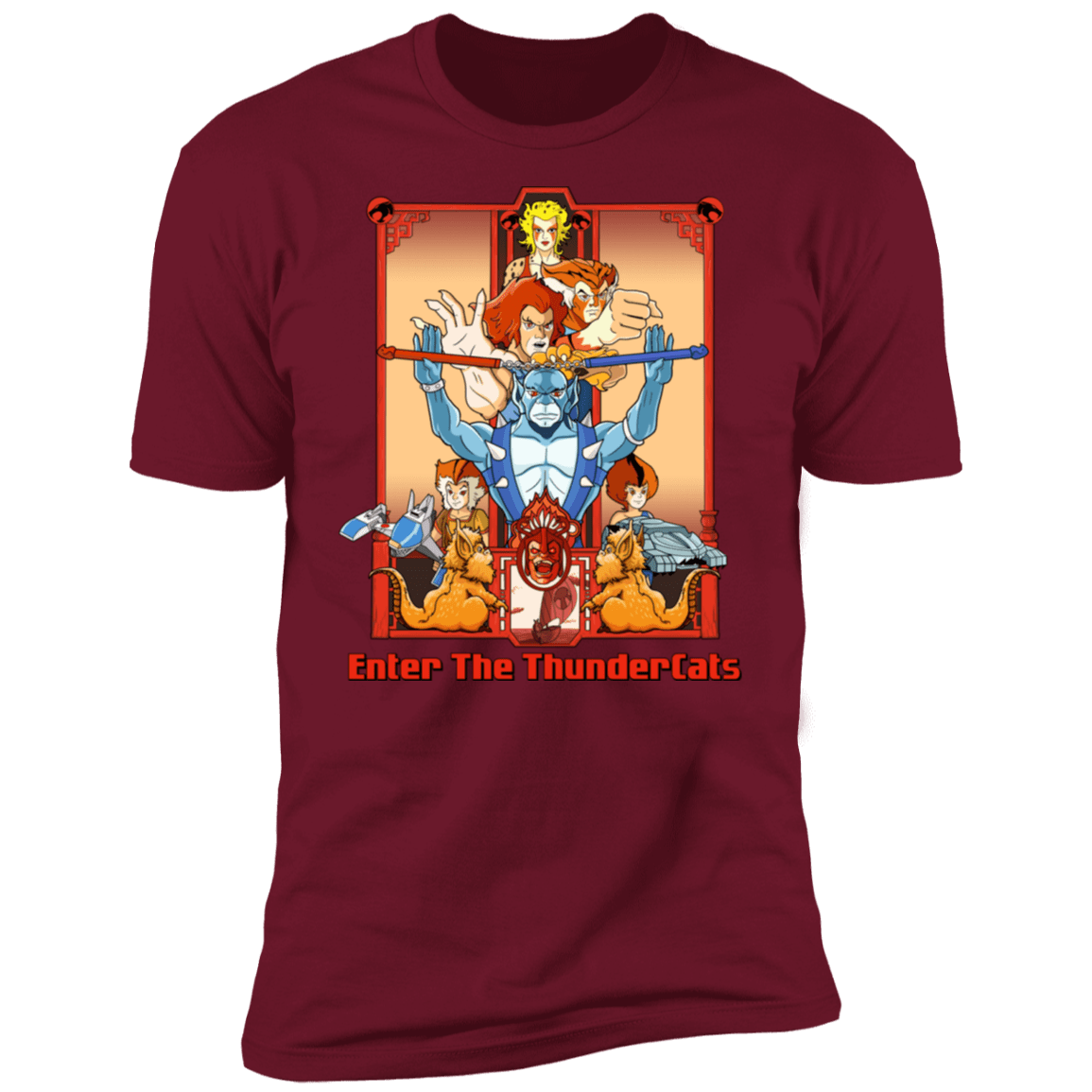 T-Shirts Cardinal / S Enter The Thundercats Men's Premium T-Shirt