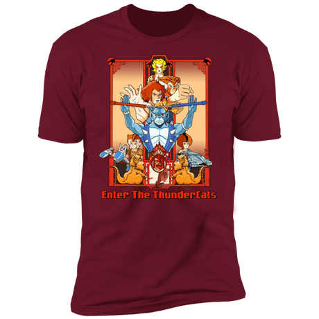 T-Shirts Cardinal / S Enter The Thundercats Men's Premium T-Shirt