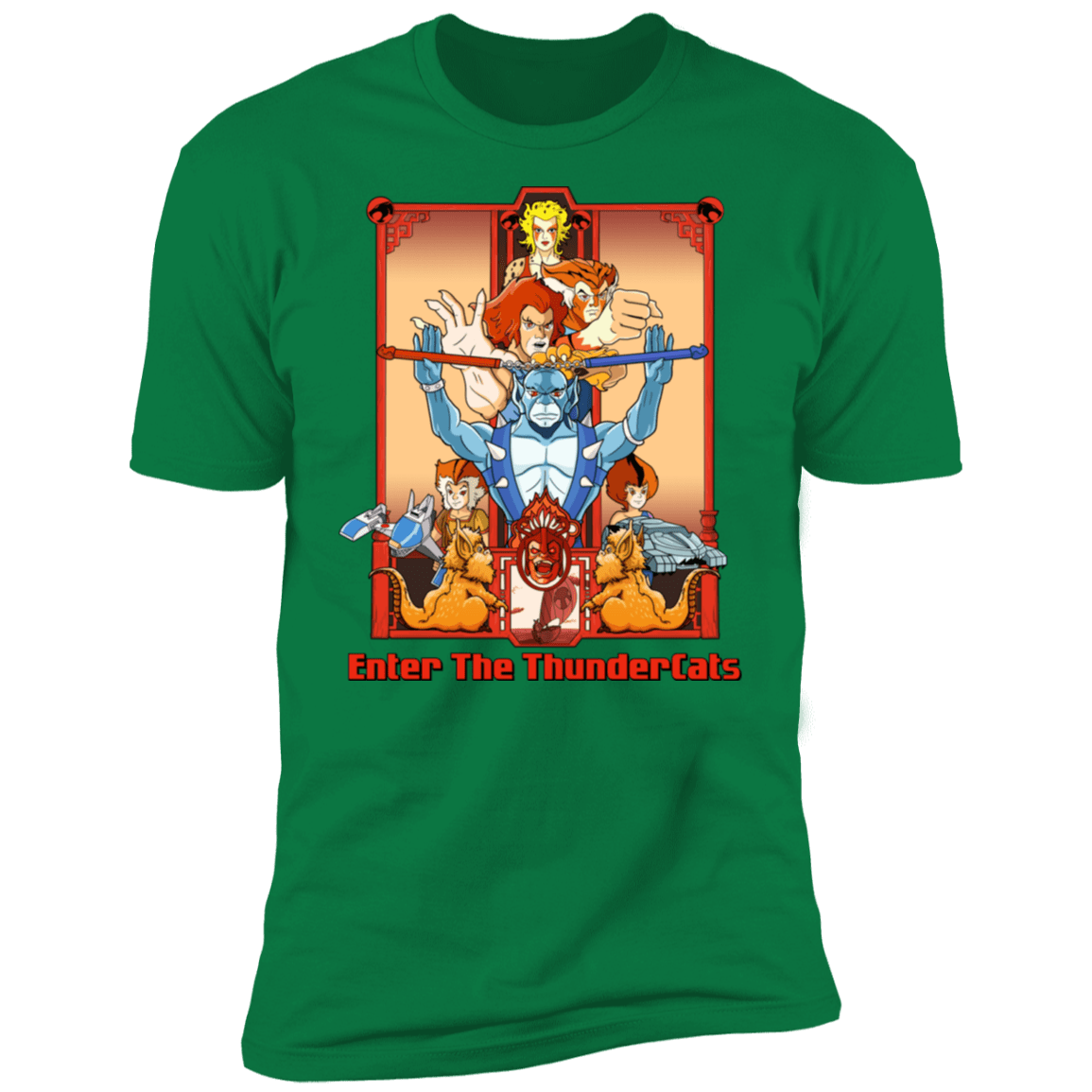 T-Shirts Kelly Green / S Enter The Thundercats Men's Premium T-Shirt