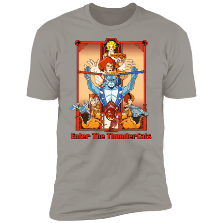 T-Shirts Light Grey / S Enter The Thundercats Men's Premium T-Shirt