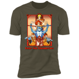 T-Shirts Military Green / S Enter The Thundercats Men's Premium T-Shirt
