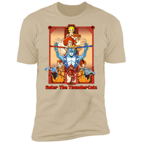 T-Shirts Sand / S Enter The Thundercats Men's Premium T-Shirt