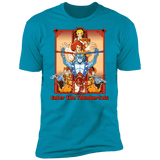 T-Shirts Turquoise / S Enter The Thundercats Men's Premium T-Shirt