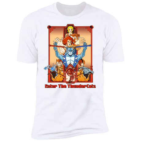 T-Shirts White / S Enter The Thundercats Men's Premium T-Shirt