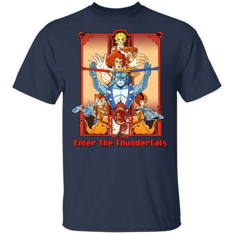 T-Shirts Navy / S Enter The Thundercats T-Shirt