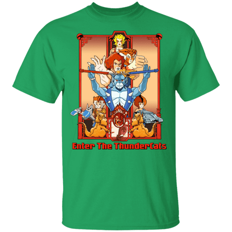 T-Shirts Irish Green / YXS Enter The Thundercats Youth T-Shirt