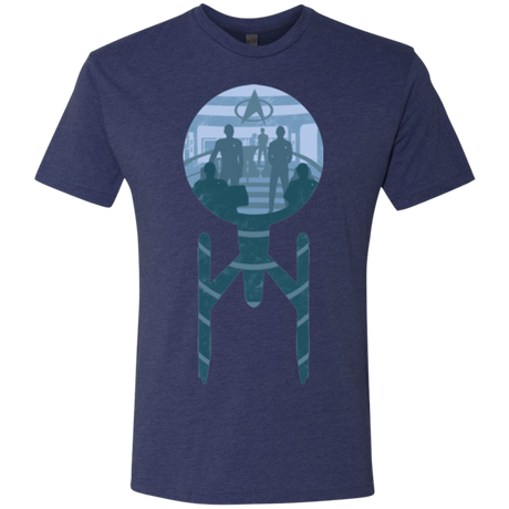 T-Shirts Vintage Navy / Small Enterprise Crew Men's Triblend T-Shirt
