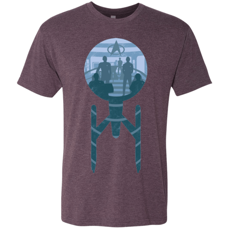 T-Shirts Vintage Purple / Small Enterprise Crew Men's Triblend T-Shirt
