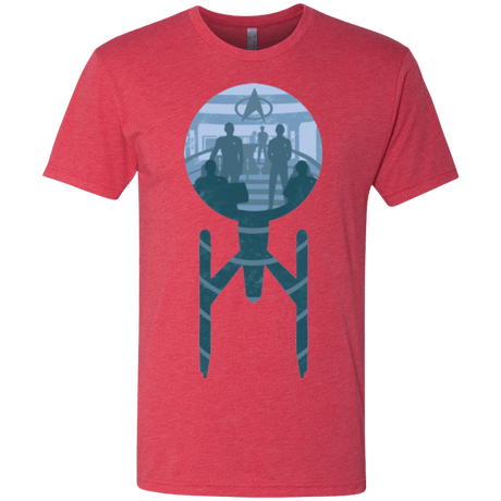 T-Shirts Vintage Red / Small Enterprise Crew Men's Triblend T-Shirt