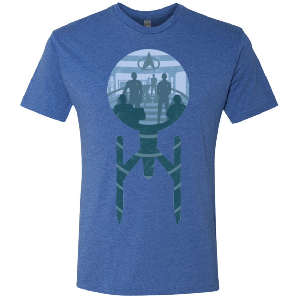 T-Shirts Vintage Royal / Small Enterprise Crew Men's Triblend T-Shirt