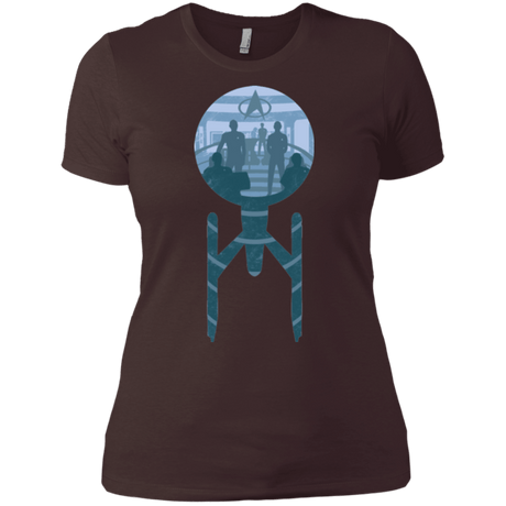 T-Shirts Dark Chocolate / X-Small Enterprise Crew Women's Premium T-Shirt