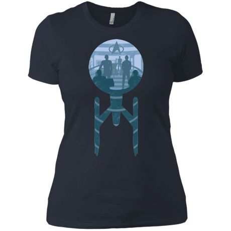 T-Shirts Indigo / X-Small Enterprise Crew Women's Premium T-Shirt