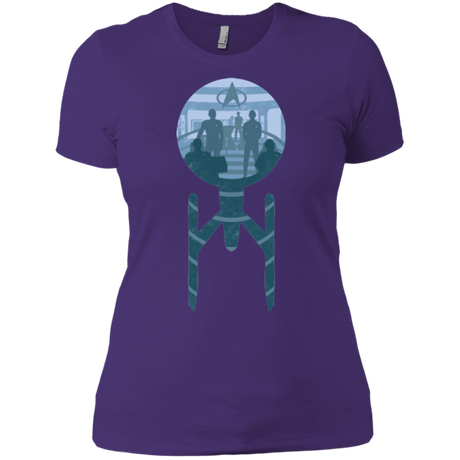 T-Shirts Purple / X-Small Enterprise Crew Women's Premium T-Shirt