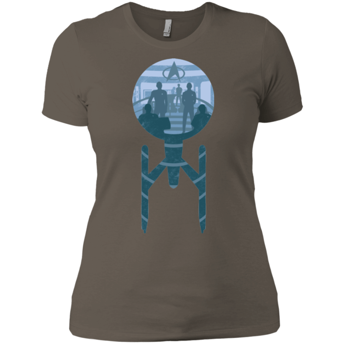 T-Shirts Warm Grey / X-Small Enterprise Crew Women's Premium T-Shirt