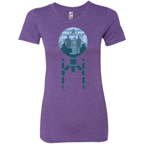T-Shirts Purple Rush / Small Enterprise Crew Women's Triblend T-Shirt